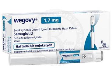 WEGOVY 1,7 MG ENJEKSIYONLUK COZELTI I�EREN KULLANIMA HAZIR KALEM (1 KALEM)